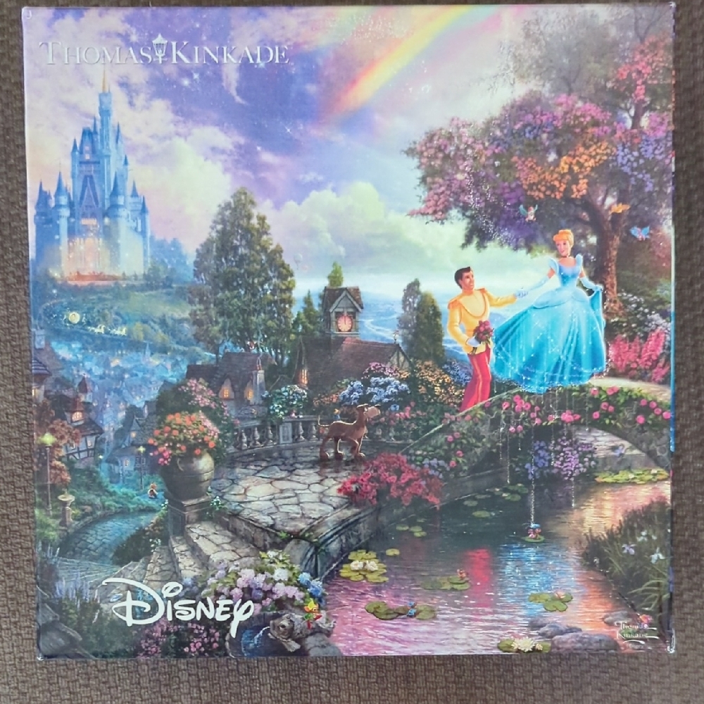 Thomas Kincade Disney Cinderella Puzzle